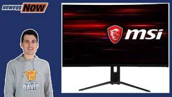 Newegg Now // MSI Curved Gaming Monitor Review // MSI Optix MAG322CQR 32"