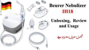 Beurer Nebulizer IH18 Unboxing and Review Urdu / Hindi