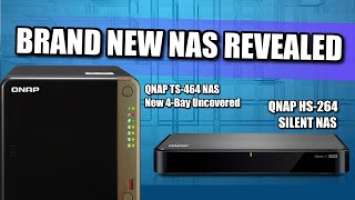 QNAP TS-464 and HS-264 NAS Revealed for 2022