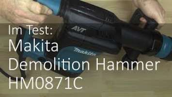 Test: Der Makita Stemmhammer (Demolition Hammer) HM0871C