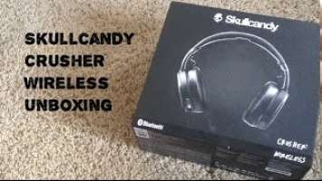 Skullcandy Crusher Wireless unboxing