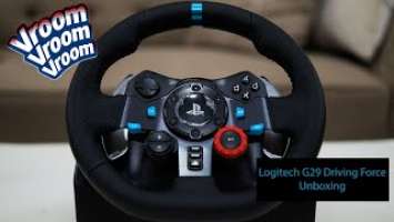 Logitech G29 Driving Force Unboxing