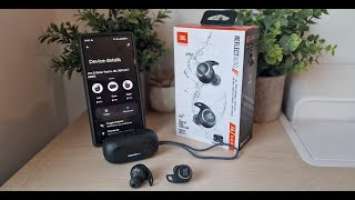 JBL Reflect Aero earbuds first look  #JBL #ReflectAero