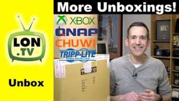 More Unboxings! Combo NAS/POE Switch, a new Windows Tablet, Xbox One X, and a USB Extender