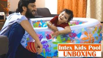 Intex Inflatable Round Aquarium Swimming Pool | Intex Pool 58480 Unboxing | Devil Deals