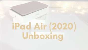 iPad Air 2020 Unboxing + Accessories
