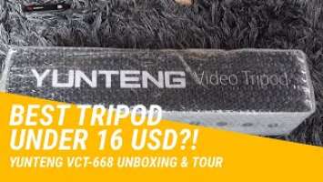 16 USD or 750 PHP Tripod Worth It?! | YunTeng VCT-668