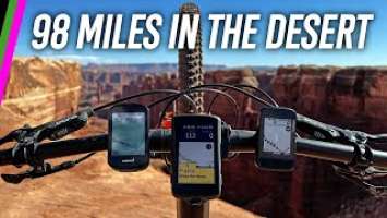 Biking the White Rim in a Day w/ Garmin Edge 830, Karoo 2, and Wahoo ELEMNT BOLT