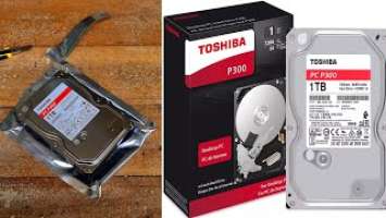 Unboxing Toshiba PC P300 1TB