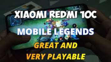 Mobile Legends in Xiaomi Redmi 10C