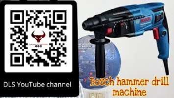 BOSCH hammer drill machine GBH 220 #bosch #review #unboxing