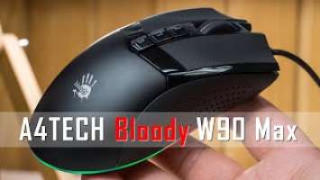 Bloody W90 Max от A4Tech - впечатления и обзор игровой мышки с RGB  подсветкой и сенсором 10000 CPI