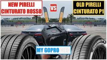 New Pirelli Cinturato Rosso vs Old Pirelli Cinturato P1 | Evomalaysia.com