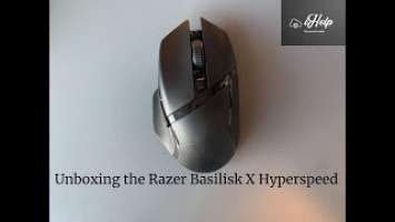 Unboxing the Razer Basilisk X Hyperspeed