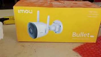 How to install IMOU Bullet Wifi Camera | How to connect Bullet 2E to the 'Imou Life' App