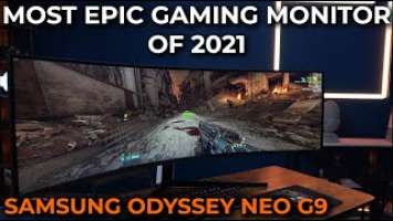 Most Epic Gaming Monitor of 2021 - Samsung Odyssey Neo G9 49" Gaming Monitor - Check Out The Tech