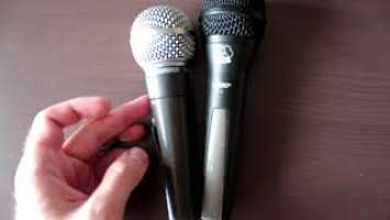 Обзор динамического вокального микрофона AKG D880 vs. Shure SM58