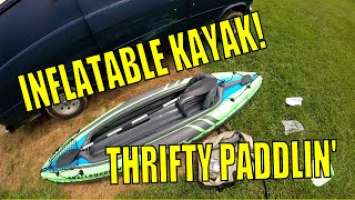 Review:  Intex Challenger K2 Inflatable Kayak Part 1