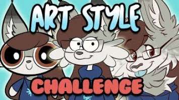 Art style challenge! (+huion kamvas 16 review)