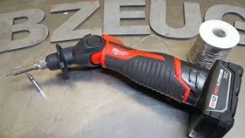 Milwaukee M12 cordless soldering iron tool review