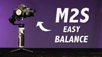 How to Balance Your Crane M2S Gimbal in under 60 Seconds