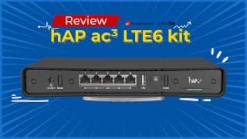 Review hAP ac3 LTE6 kit สามารถใส่ซิมได้  wifi คลื่น 2.4GHz/ 5GHz