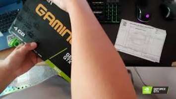 UNBOXING NVIDIA GeForce® GTX 1650 GP