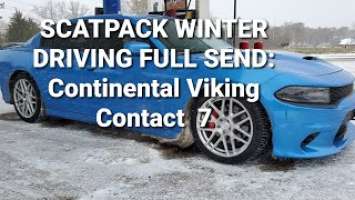 SCATPACK WINTER DRIVING FULL SEND: CONTINENTAL VIKING CONTACT 7 REVIEW