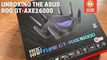 Unboxing Asus Rapture ROG GT-AXE16000