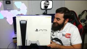 PLAYSTATION 5-ის ექსკლუზიური UNBOXING-ი