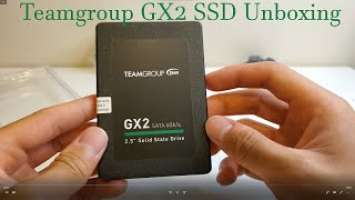 Teamgroup GX2 SSD Unboxing