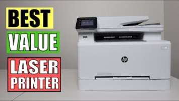 HP Color LaserJet Pro M283fdw Wireless All-in-One Laser Printer Review and Demonstration | Amazon