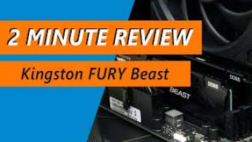 Affordable DDR5 tested and overclocked - Kingston FURY Beast DDR5-5200 2x16GB RAM Review