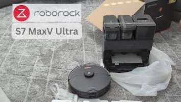 Roborock S7 MaxV Ultra|Smart Vacuum & Mop|Unboxing&Setup|fourinflorida