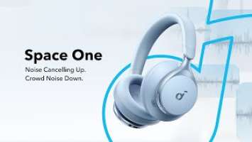 soundcore Space One Headphones | Active Noise Cancelling Tailored to Voices