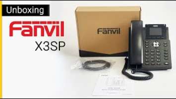 Fanvil X3SP Unboxing