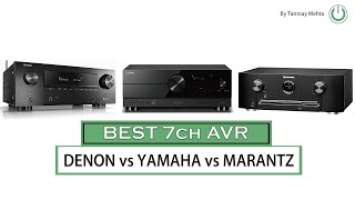 Denon X-2700H vs Yamaha RX-A2A vs Marantz SR-5015 AV Receiver in India | Best Dolby Atmos AVR 2021