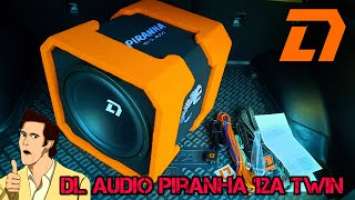 Двойной активный сабвуфер DL Audio Piranha 12A Twin в Хендай Крета