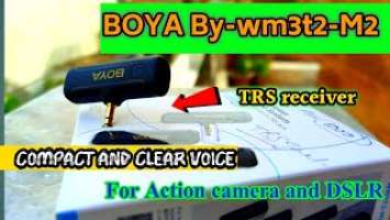 boya wireless mic | boya by-wm3t2-m2 | boya wireless mic for camera