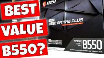 NOW The BEST Value AMD AM4 Motherboard MSI MPG B550 Gaming Plus