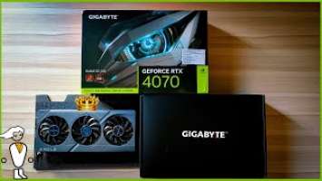 GIGABYTE RTX 4070 EAGLE OC 12GB UNBOXING - INDIA