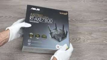 ASUS RT-AXE7800 Router Unboxing