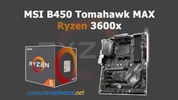 Покупка MSI B450 Tomahawk Max и Ryzen 3600х на Computeruniverse.net