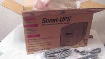 Распаковка APC Smart-UPS 750VA (SMT750I)