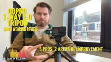 GoPro 3-Way 2.0 Tripod Hard Wearing Review: 5 Pros, 2 Fixes