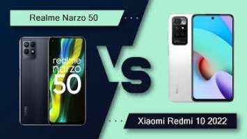 Realme Narzo 50 Vs Xiaomi Redmi 10 2022 - Full Comparison [Full Specifications]