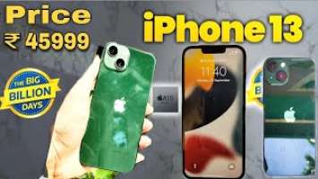 80 hazar k iPHONE 50thousand mai  IPHONE 13 unboxing green #apple #iphone13 #bigbilliondays