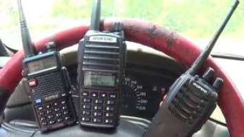 Тест на дальность Baofeng UV-82 + сравнение с UV-5R и BF-888s