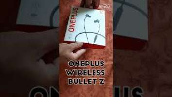 Oneplus Wireless Bullet Z Neckband || Unboxing- Best bluetooth earphones 2020