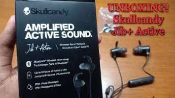 Unboxing "Skullcandy Jib+ Active" (Sports Wireless Earphones)